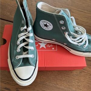 Converse Kids High-Top Sneakers - Green